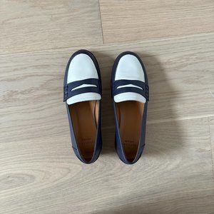 New with Box Navy Blue Sezane Andre Loafers in Size 35 (5)